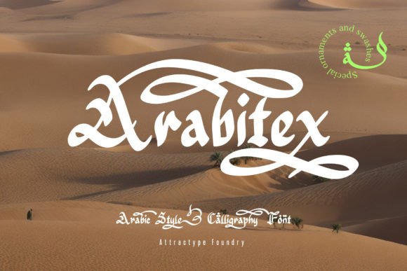 Arabitex: The Perfect Script Amp Typeface for Handmade Crafts