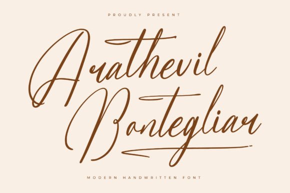 Arathevil Bontegliar: Elevating Editorial Design with Graceful Typography