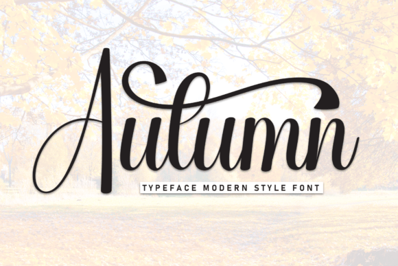 Auntumn: The Handwritten Typeface for Warm Editorial Design
