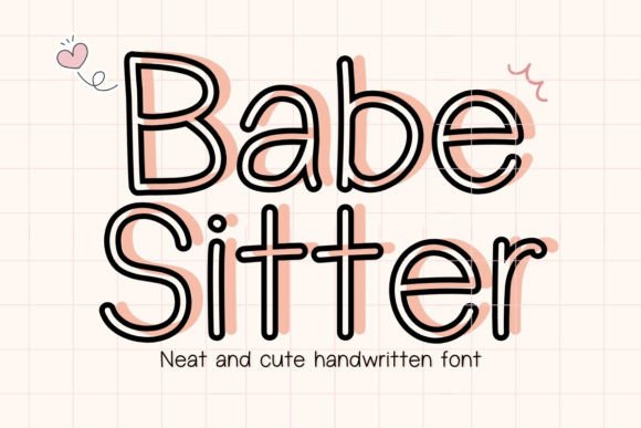 Babesitter: A Handwritten Script Font for Modern Web Design