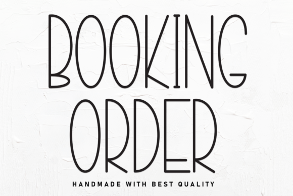 Booking Order Typeface Review: Elevating Digital Brand Identity