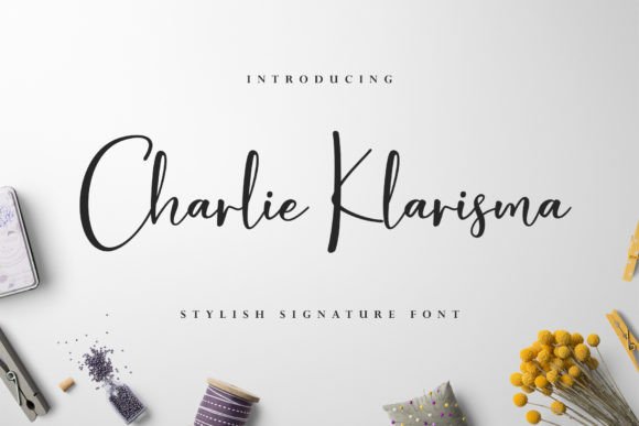 Charlie Klarisma: A Designer’s Take on Elegant Script Typography