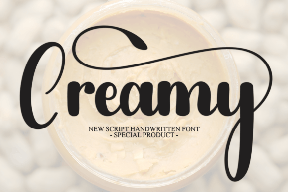 Creamy Typeface Review: A Sweet Handwritten Font for Digital Branding