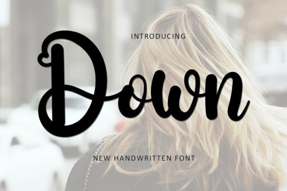 Down Typeface: Elevating Editorial Design with Crisp Elegance