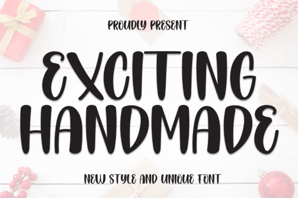 Exciting Handmade: A Creative Typeface for Engaging Campaign Visuals