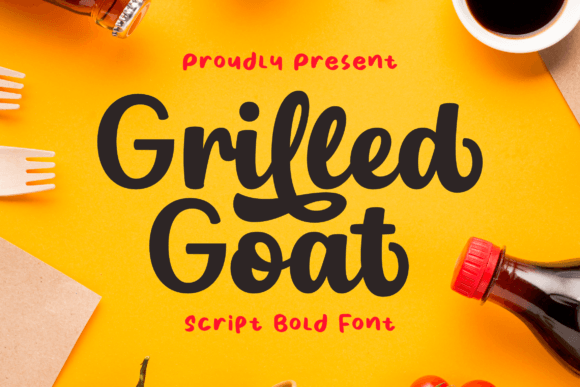 Grilled Goat: The Premium Script Font for Memorable Brand Identity