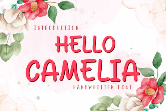 Hello Camelia: A Handwritten Typeface for Authentic Campaigns