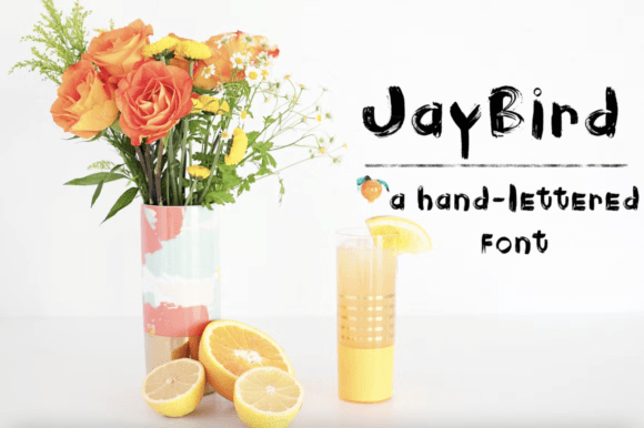 Jaybird: A Creative Script Font for Distinctive Brand Identity