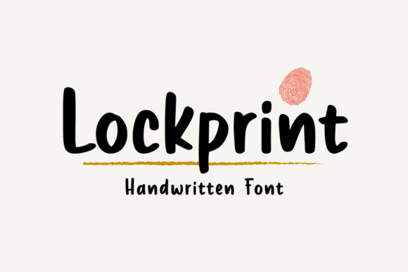 Lockprint: The Bold Handwritten Typeface for Scroll-Stopping Campaigns