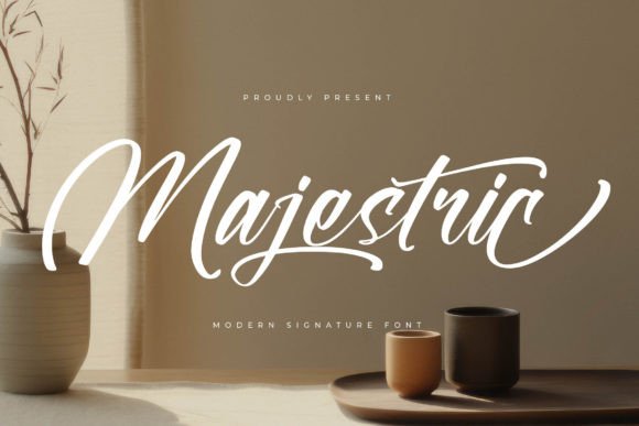 Majestric: The Elegant Script Font for Modern Web Design