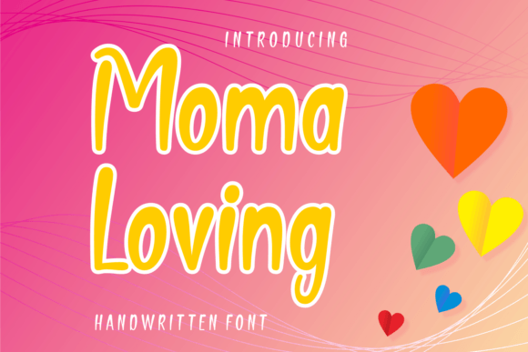 Moma Loving: The Perfect Script Font for Editorial Design