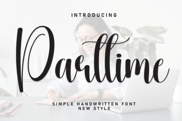 Parttime Typeface: A Handwritten Font for Authentic Branding