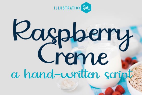 Raspberry Cream: The Perfect Handwritten Font for Crafters and Sellers