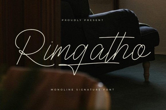 Rimgatho: Elevate Your Brand With Elegant Script Typography