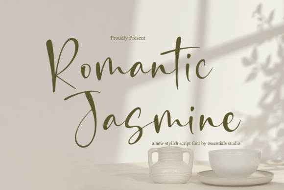 Romantic Jasmine: A Handwritten Font for Elegant Web Design