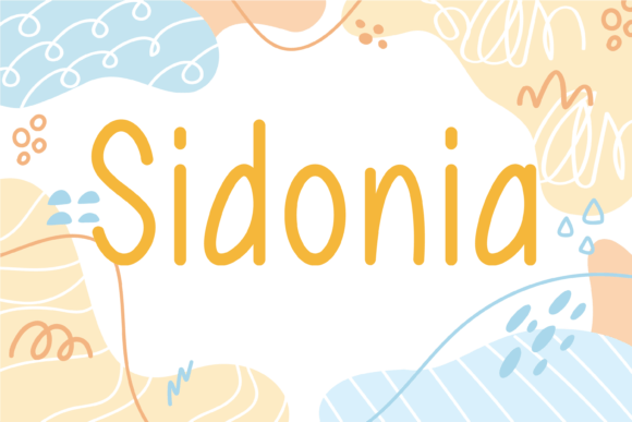 Sidonia: A Whimsical Handwritten Font for Authentic Brand Identity