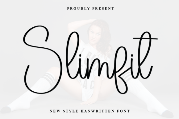 Slimfit: The Elegant Handwritten Typeface for Modern Editorial Design