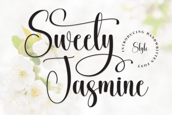 Sweety Jasmine: The Elegant Script Typeface for Editorial Design
