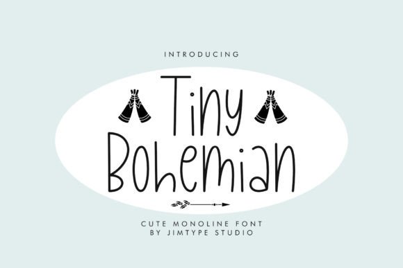 Tiny Bohemian: The Whimsical Script Font for Scroll-Stopping Social Media Graphics