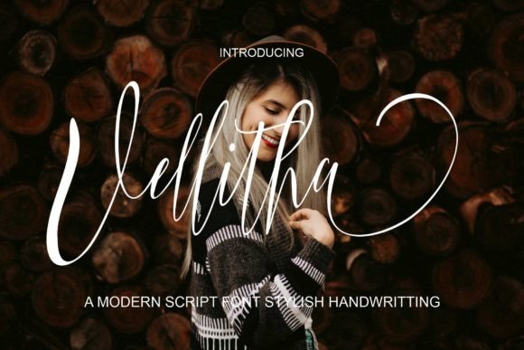 Vellitha: The Creative Script Font for Distinctive Brand Identity
