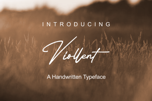 Viollents: The Organic Typeface for Editorial Design